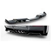 Maxton - Central Arriere Splitter (avec une barre verticale) Chevrolet Corvette Z06 C7