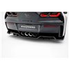 Maxton - Central Arriere Lame (avec une barre verticale) Chevrolet Corvette Z06 C7 