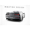 Maxton - Central Arriere Lame (avec une barre verticale) Chevrolet Corvette Z06 C7 