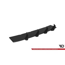 Maxton - Street Pro Central Diffuseur Arriere V.3 Volkswagen Golf GTI Mk8 Noir