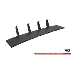 Maxton - Street Pro Central Diffuseur Arriere V.3 Volkswagen Golf GTI Mk8 Noir