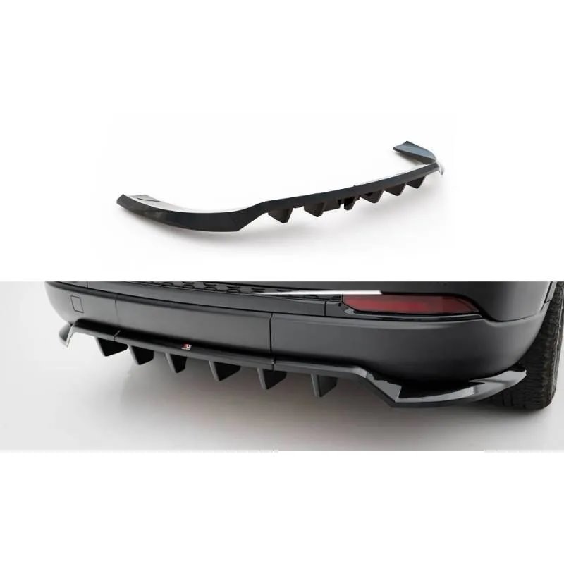Maxton - Arriere Splitter (avec une barre verticale) Jeep Grand Cherokee Trailhawk Mk5