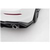 Maxton - Street Pro Lame Du Pare Chocs Arriere V.1 Volkswagen Golf GTI Mk8 Noir-Rouge
