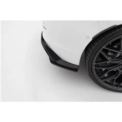 Maxton - Street Pro Lame Du Pare Chocs Arriere V.1 Volkswagen Golf GTI Mk8 Noir-Rouge