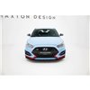 Maxton - Street Pro Lame Du Pare-Chocs Avant Hyundai Veloster N Mk2 Noir
