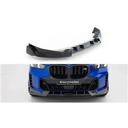 Maxton - Fibre de Carbone Lame Du Pare-Chocs Avant BMW X5 M-Pack G05 Facelift