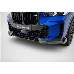 Maxton - Fibre de Carbone Lame Du Pare-Chocs Avant BMW X5 M-Pack G05 Facelift 