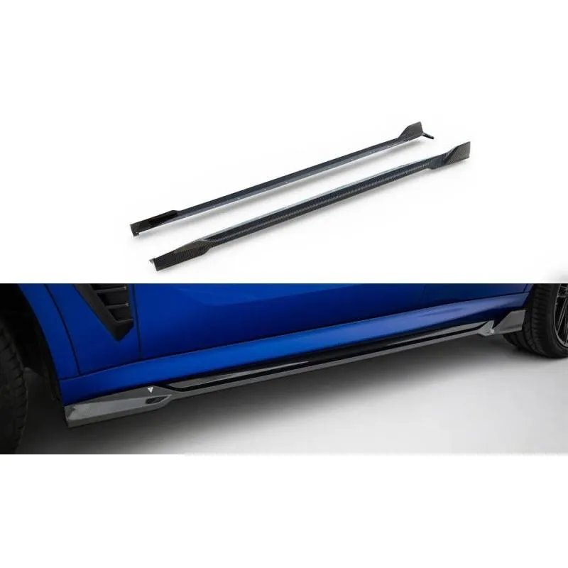 Maxton - Fibre de Carbone Des Bas De Caisse BMW X5 M F95 Facelift