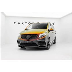 Maxton - Lame Du Pare-Chocs Avant V.6 Mercedes-Benz V-Class AMG-Line W447 Facelift 