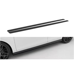 Maxton - Street Pro Rajouts Des Bas De Caisse V.2 Volkswagen Golf GTI / GTE / GTI Clubsport / R-Line Mk8 Noir