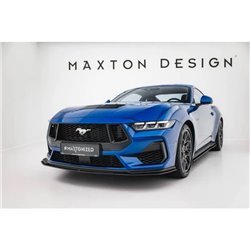 Maxton - Street Pro Lame Du Pare-Chocs Avant Ford Mustang GT Mk7 Noir