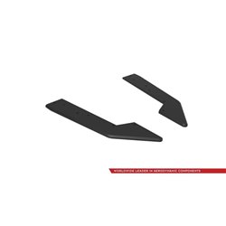 Maxton - Street Pro Lame Du Pare Chocs Arriere Ford Mustang GT Mk7 Noir-Rouge