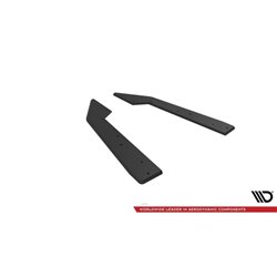 Maxton - Street Pro Lame Du Pare Chocs Arriere Ford Mustang GT Mk7 Noir-Rouge