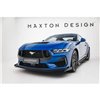 Maxton - Street Pro Lame Du Pare-Chocs Avant Ford Mustang GT Mk7 Noir + Rabats Brillant 