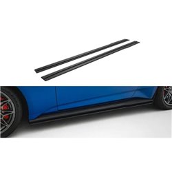 Maxton - Street Pro Rajouts Des Bas De Caisse Ford Mustang Dark Horse Mk7 Noir-Rouge