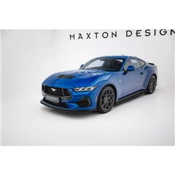 Maxton - Street Pro Rajouts Des Bas De Caisse Ford Mustang Dark Horse Mk7 Noir-Rouge