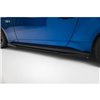 Maxton - Street Pro Rajouts Des Bas De Caisse Ford Mustang Dark Horse Mk7 Noir-Rouge + Rabats Brillant