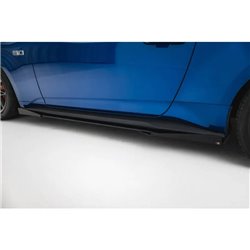 Maxton - Street Pro Rajouts Des Bas De Caisse Ford Mustang Dark Horse Mk7 Noir + Rabats Brillant 