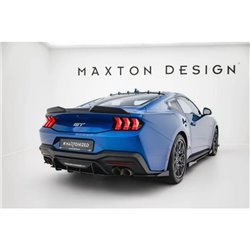 Maxton - Street Pro Central Diffuseur Arriere Ford Mustang GT Mk7 Noir
