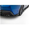 Maxton - Street Pro Lame Du Pare Chocs Arriere Ford Mustang GT Mk7 Noir + Rabats Brillant 