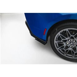 Maxton - Street Pro Lame Du Pare Chocs Arriere Ford Mustang GT Mk7 Noir + Rabats Brillant 