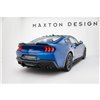 Maxton - Street Pro Lame Du Pare Chocs Arriere Ford Mustang GT Mk7 Noir