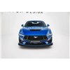 Maxton - Street Pro Lame Du Pare-Chocs Avant Ford Mustang GT Mk7 Noir-Rouge + Rabats Brillant