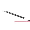 Maxton - Street Pro Rajouts Des Bas De Caisse V.2 Volkswagen Golf GTI / GTE / GTI Clubsport / R-Line Mk8 Noir-Rouge