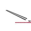 Maxton - Street Pro Rajouts Des Bas De Caisse V.2 Volkswagen Golf GTI / GTE / GTI Clubsport / R-Line Mk8 Noir-Rouge