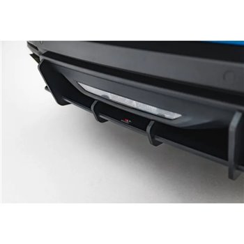 Maxton - Street Pro Central Diffuseur Arriere Ford Mustang GT Mk7 Rouge