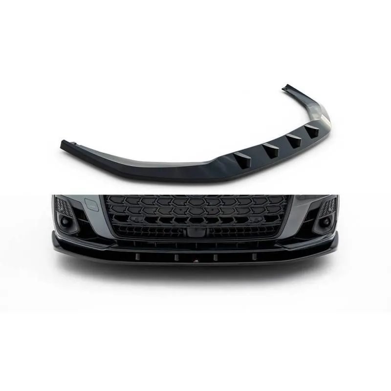 Maxton - Lame Du Pare-Chocs Avant V.1 Audi S8 / A8 S-Line D5 Facelift