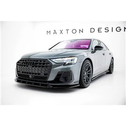 Maxton - Lame Du Pare-Chocs Avant V.2 Audi S8 / A8 S-Line D5 Facelift 