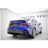Maxton - Street Pro Central Diffuseur Arriere Audi S3 Sedan 8Y Facelift Rouge