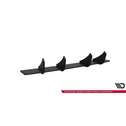 Maxton - Street Pro Central Diffuseur Arriere Audi S3 Sedan 8Y Facelift Rouge