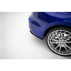 Maxton - Street Pro Lame Du Pare Chocs Arriere Audi S3 Sedan 8Y Facelift Noir-Rouge