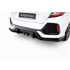 Maxton - Street Pro Lame Du Pare Chocs Arriere Honda Civic Sport Mk 10 Noir