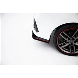 Maxton - Street Pro Lame Du Pare Chocs Arriere Honda Civic Sport Mk 10 Noir