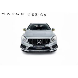 Maxton - Lame Du Pare-Chocs Avant Mercedes-Benz GLA 45 AMG Off-roader X156 