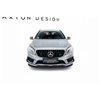 Maxton - Lame Du Pare-Chocs Avant Mercedes-Benz GLA 45 AMG Off-roader X156 