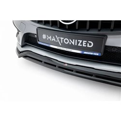 Maxton - Lame Du Pare-Chocs Avant Mercedes-Benz GLA 45 AMG Off-roader X156 
