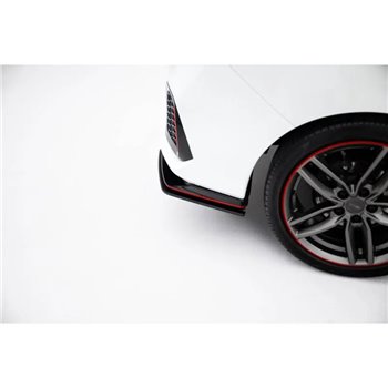 Maxton - Street Pro Lame Du Pare Chocs Arriere Honda Civic Sport Mk 10 Rouge