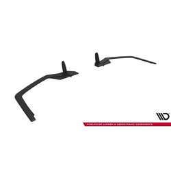 Maxton - Street Pro Lame Du Pare Chocs Arriere Honda Civic Sport Mk 10 Rouge