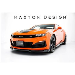 Maxton - Lame Du Pare-Chocs Avant V.1 Chevrolet Camaro SS Mk6 Facelift 