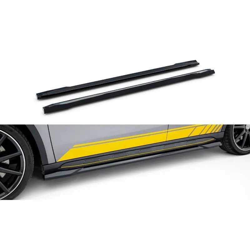 Maxton - Rajouts Des Bas De Caisse Mercedes-Benz GLA 45 AMG X156 Facelift