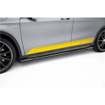 Maxton - Rajouts Des Bas De Caisse Mercedes-Benz GLA 45 AMG X156 Facelift 