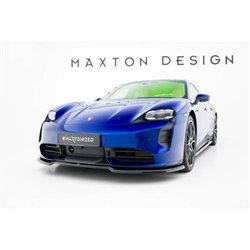 Maxton - Lame Du Pare-Chocs Avant Porsche Taycan Turbo S Mk1 