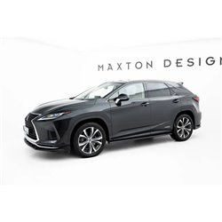 Maxton - Rajouts Des Bas De Caisse Lexus RX F-Sport Mk4 Facelift (version sans marchepieds OEM) 