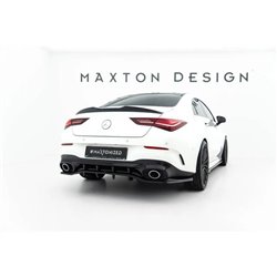 Maxton - Arriere Lame (avec une barre verticale) Mercedes-AMG CLA 35 / 45 Coupe / Shooting Brake C118 Facelift / X118 Facelift 