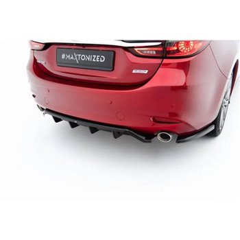 Maxton - Lames De Pare-Chocs Arrière Latérales Mazda 6 Sedan Mk3 Facelift 