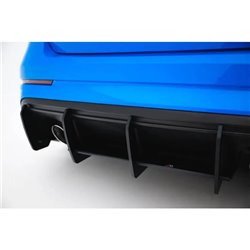 Maxton - Street Pro Central Diffuseur Arriere V.2 Ford Focus RS Mk3 (US-Spec Version) Rouge